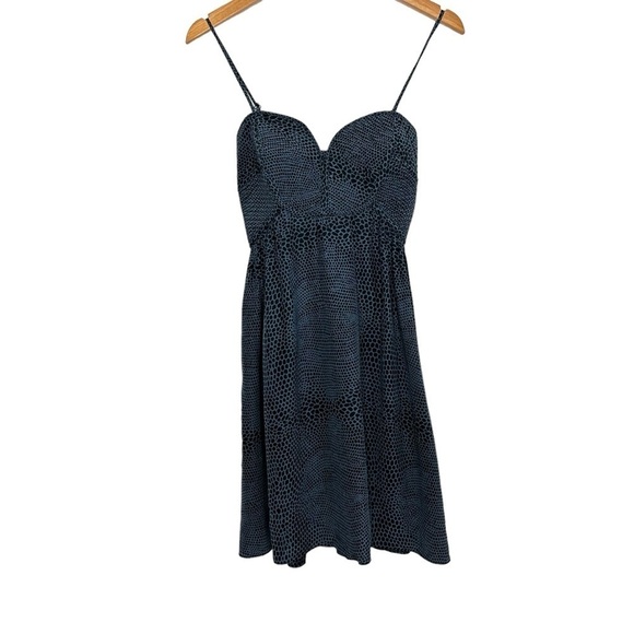 Parker Womens Silk Animal Print Mini Dress Size Medium Sleeveless